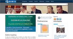 Desktop Screenshot of derechoyjusticia.net
